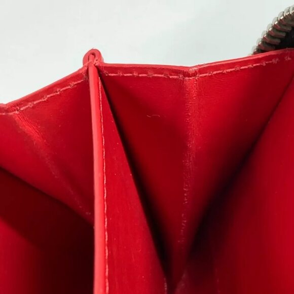 Christian Louboutin Wallet Coin Compartment craft logo Zip Around coin purse - Picture 7 of 16